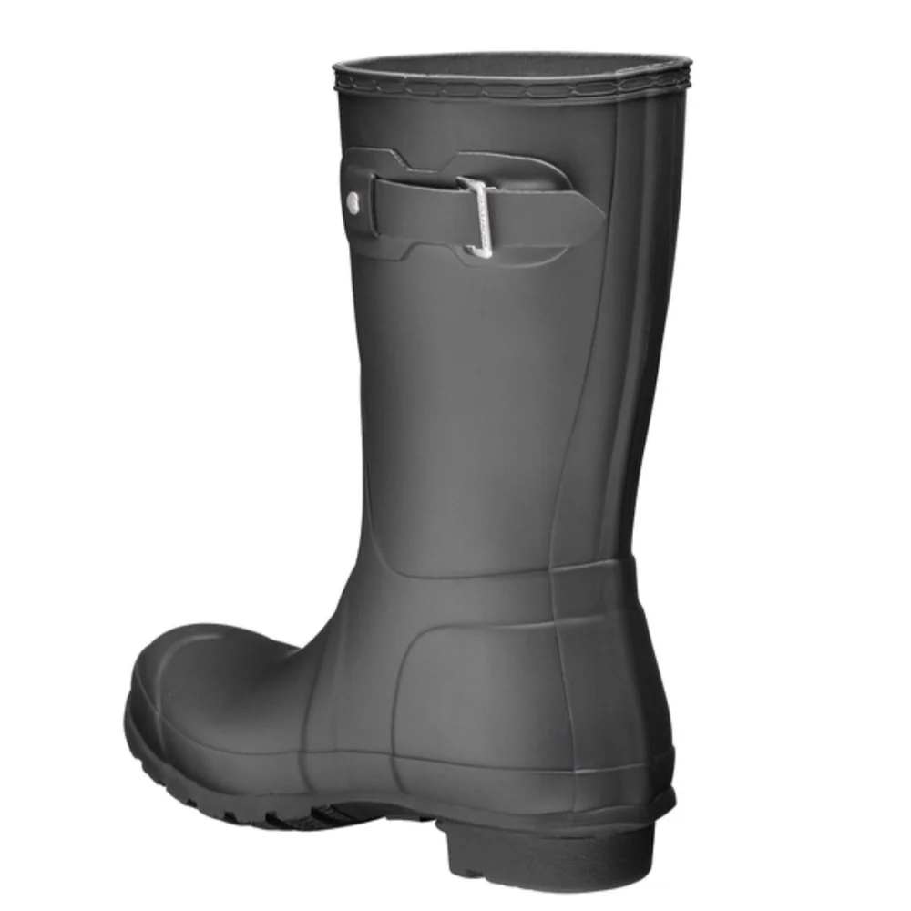 Hunter Men's‎ Black Rain Boots